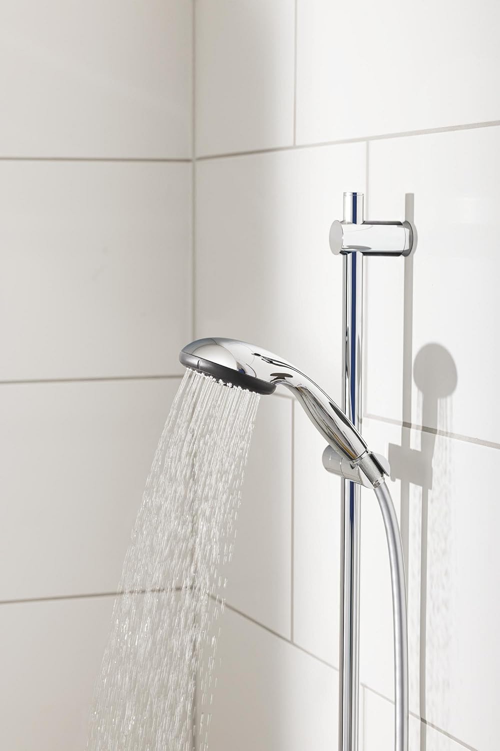 GROHE Vitalio Start 100 Brausenstangenset (3 Strahlarten, wassersparend, Antikalk-System), chrom, 26