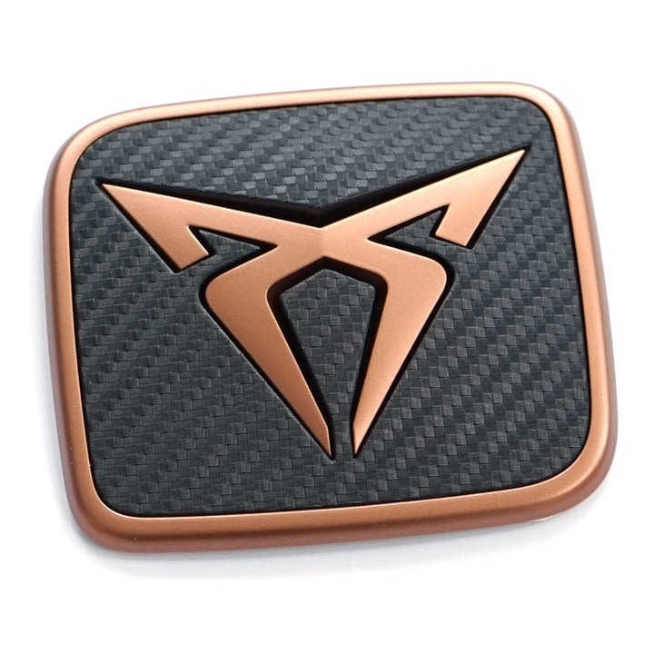 Seat 5FF853630ARZH Emblem Cupra Logo, Kupfer/Carbon