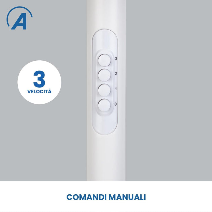 Ardes - AR5PR4004 Multifunktionsventilator AIRE 3 in 1 – Ventilator für Sofa und Tisch mit 5 Flügeln