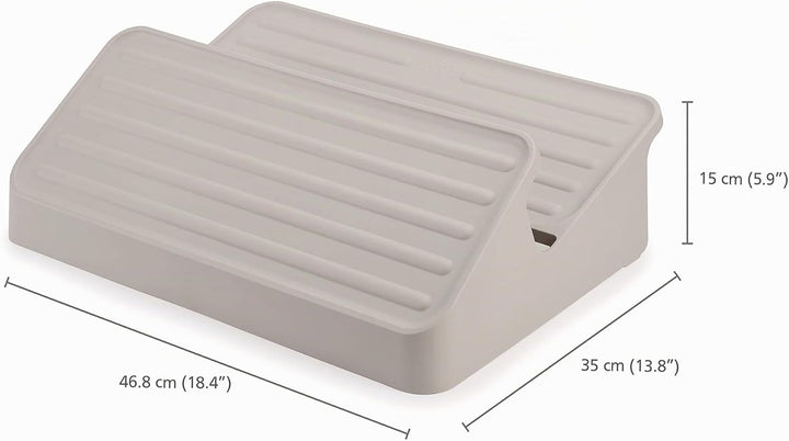 Joseph Joseph Shoe-In - 2-stufiger, platzsparender Schuhregal-Organisator, für bis zu 6 Paar Schuhe,