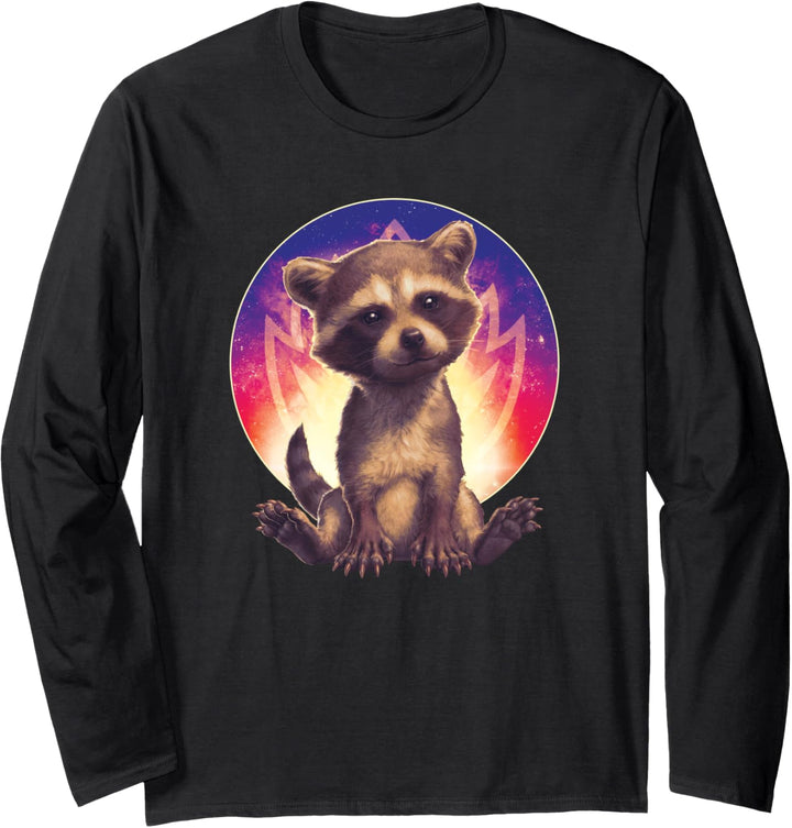 Marvel Guardians of the Galaxy Volume 3 Baby Rocket Raccoon Langarmshirt