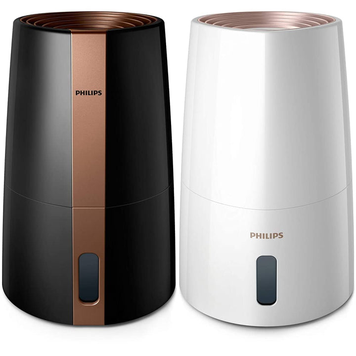 Philips Luftbefeuchter 3000 Serie HU3918/10, schwarz & Series 3000 Luftbefeuchter für Räume bis 45 m