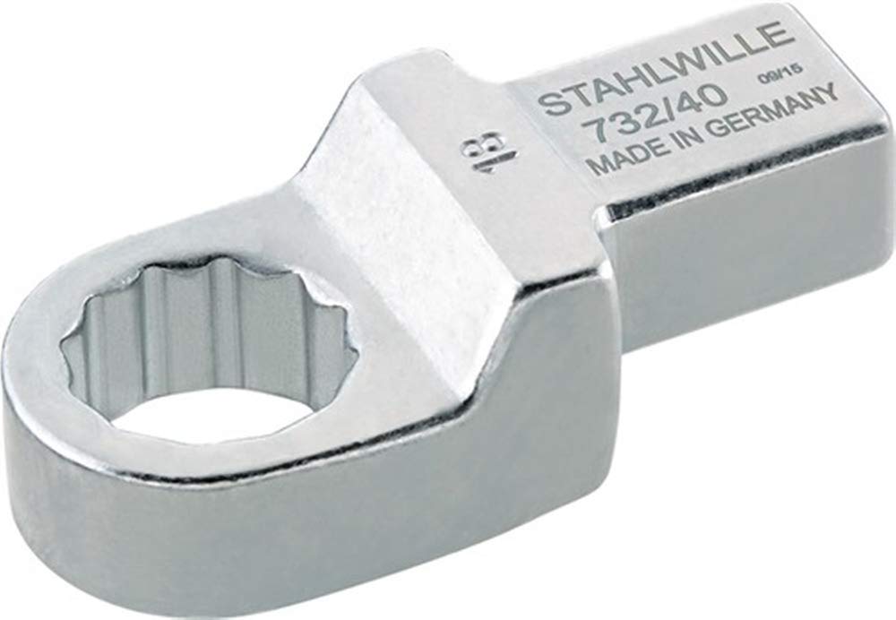 Stahlwille Ring-Einsteckwerkzeuge SW.13 mm Werkzeugaufnahme 14x18 mm