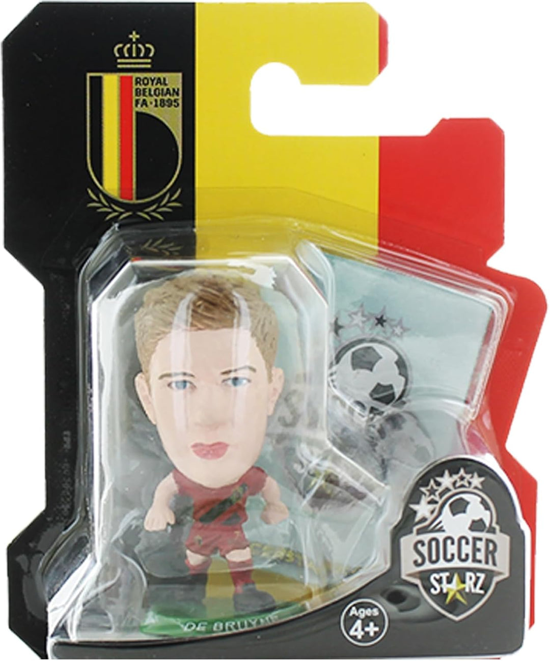 SoccerStarz NEWSS4PK Mini-Fussball-Figur, 4 Stück, S