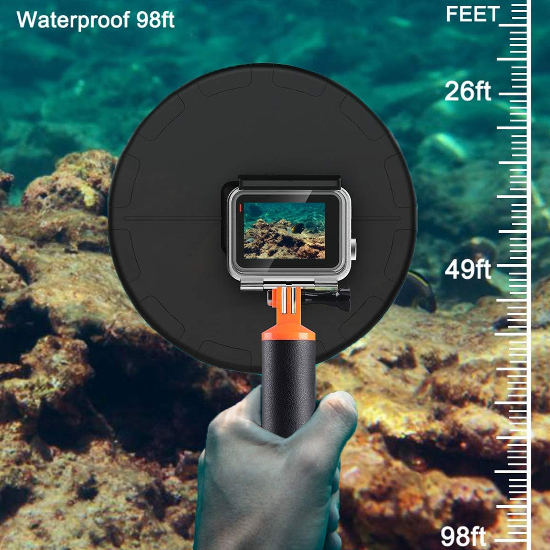 Suptig Dome, Dome Port, Unterwasserkuppel kompatibel für GoPro Hero 7 Black Hero 6 Hero 5 Hero 2018,