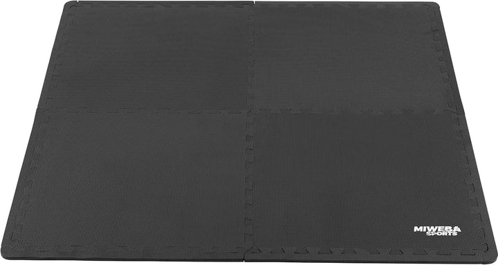 Miweba Sports Bodenschutzmatte BS-100 - Sportmatte - Set 8-teilig - 62x62cm - Schutzmatte - Gymnasti