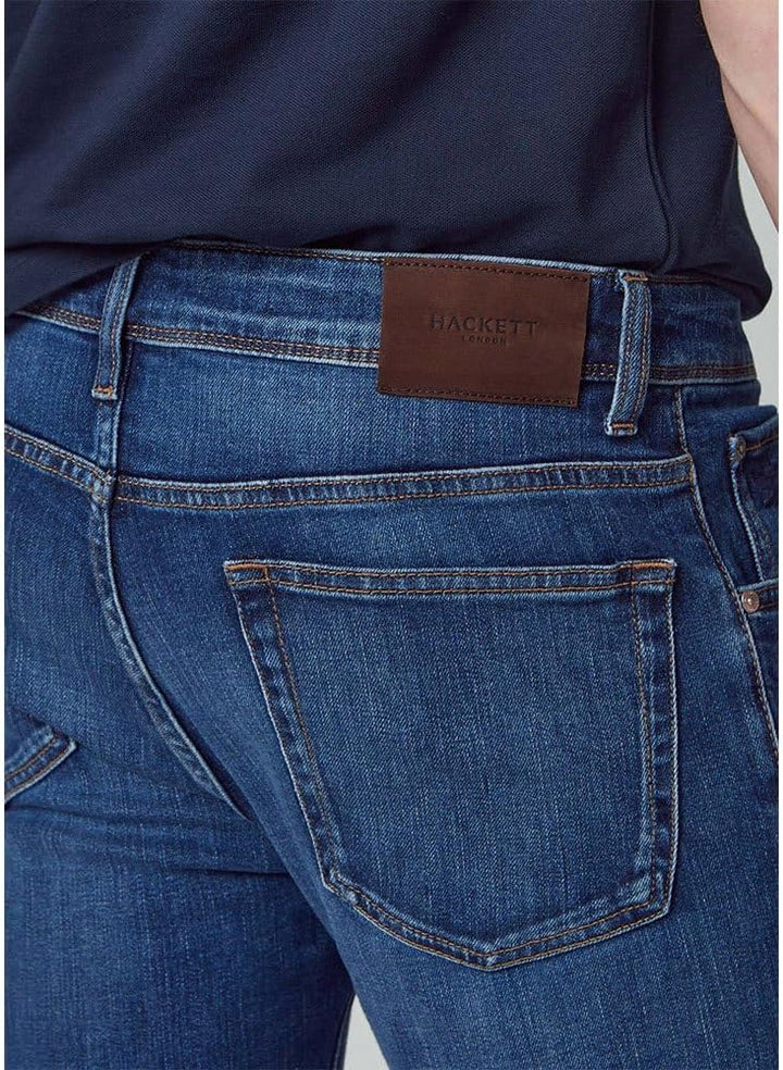 Hackett London Herren Lt Wash Denim Jeans 30W / 28L Blau (Lt Denim), 30W / 28L Blau (Lt Denim)