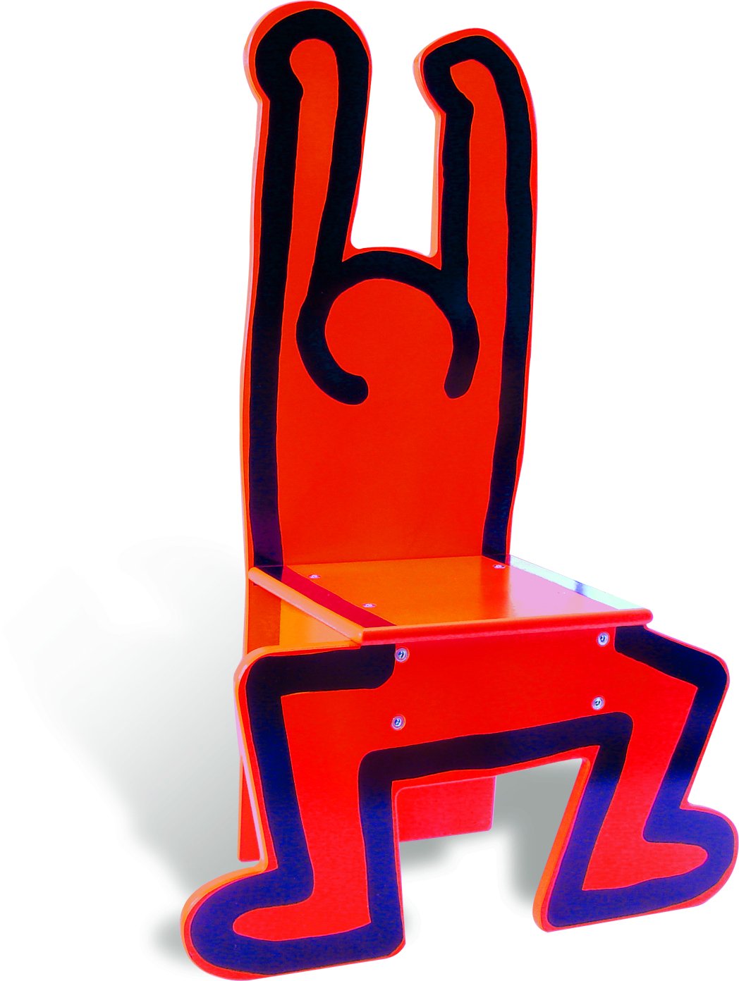 Vilac 9295 Keith Haring Stuhl, Rot