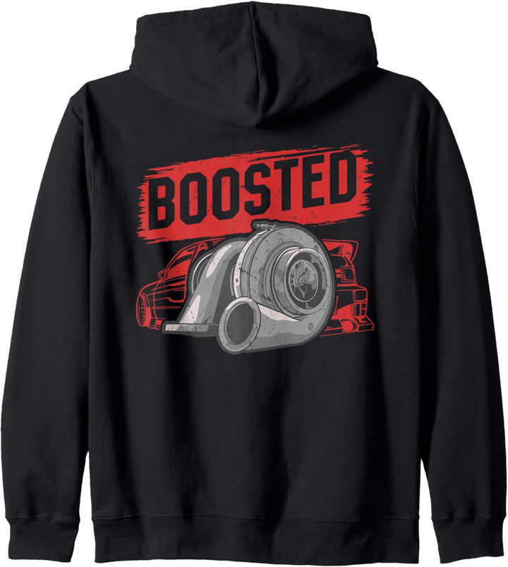 Turbolader Boosted - Turbo & Tuning Kapuzenjacke