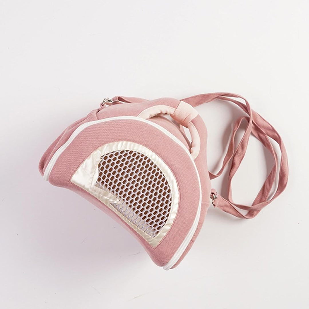 Tragetasche für Kleintiere, für Hamster, Hasen, Igel, Vögel, Kleintiere, mit Reissverschluss, atmung