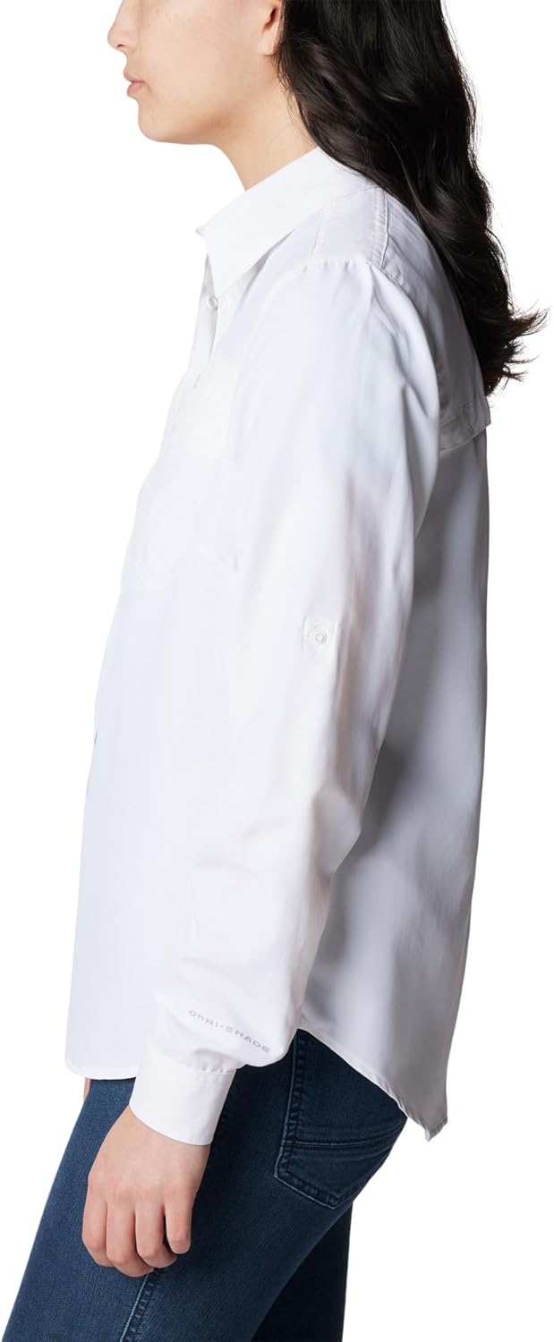 Columbia Damen Silver Ridge 3.0 Langarm-Shirt XS Weiss, XS Weiss