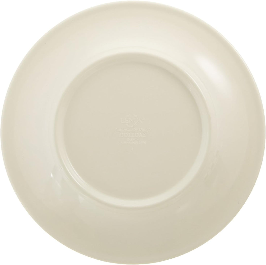 Lenox Holiday Teller-Set, Melamin, 0,7 kg, Rot/Grün, 4-teilig Akzent-Teller, Akzent-Teller