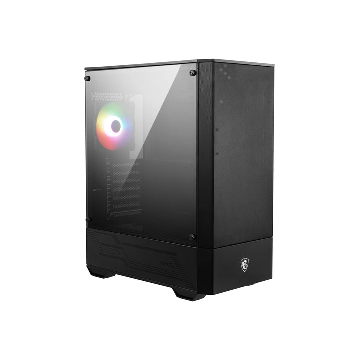 MSI MAG Forge 111R Mid-Tower ATX Gehäuse (2X USB 3.0 Anschluss, 1x 120mm A-RGB Fan mit Controller im
