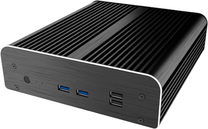 Akasa Newton S7D | Entwickelt für Intel 7th Gen NUC (Dawson Canyon) | PC-Aluminium-Gehäuse | Lüfterl