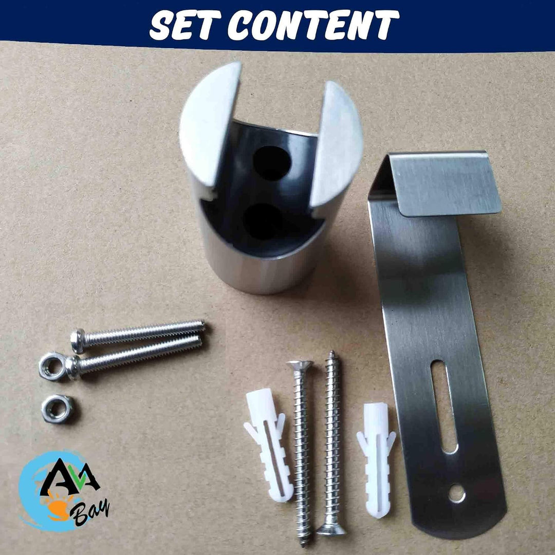 AVAbay Sprühkopf-Halter, Hand-Bidet-Halterung für Toilette, Shattaf-Aufhänger, Haken, Befestigung, T