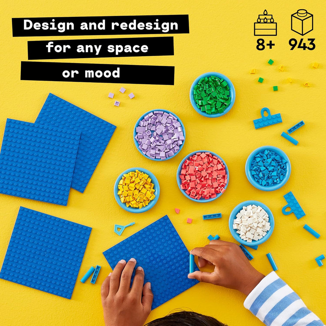LEGO DOTS Big Message Board 41952 DIY Craft Decoration Kit; A Customizable Canvas Designed for Kids
