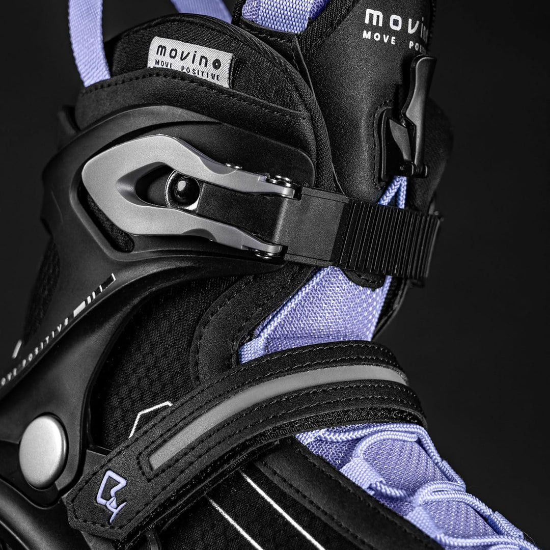 Movino Inline Skates | Cruzer B4 | Fitness Rollschuhe | Damen Herren Inliner | Inliner für Erwachsen
