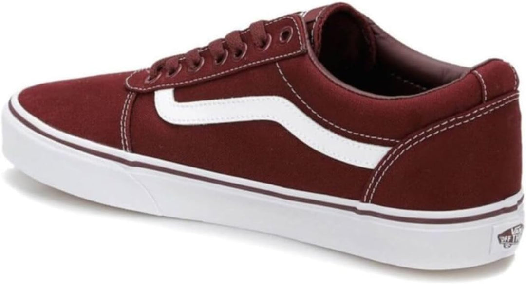 Vans Herren Ward Sneaker 38.5 EU Canvas Port Royale White, 38.5 EU Canvas Port Royale White