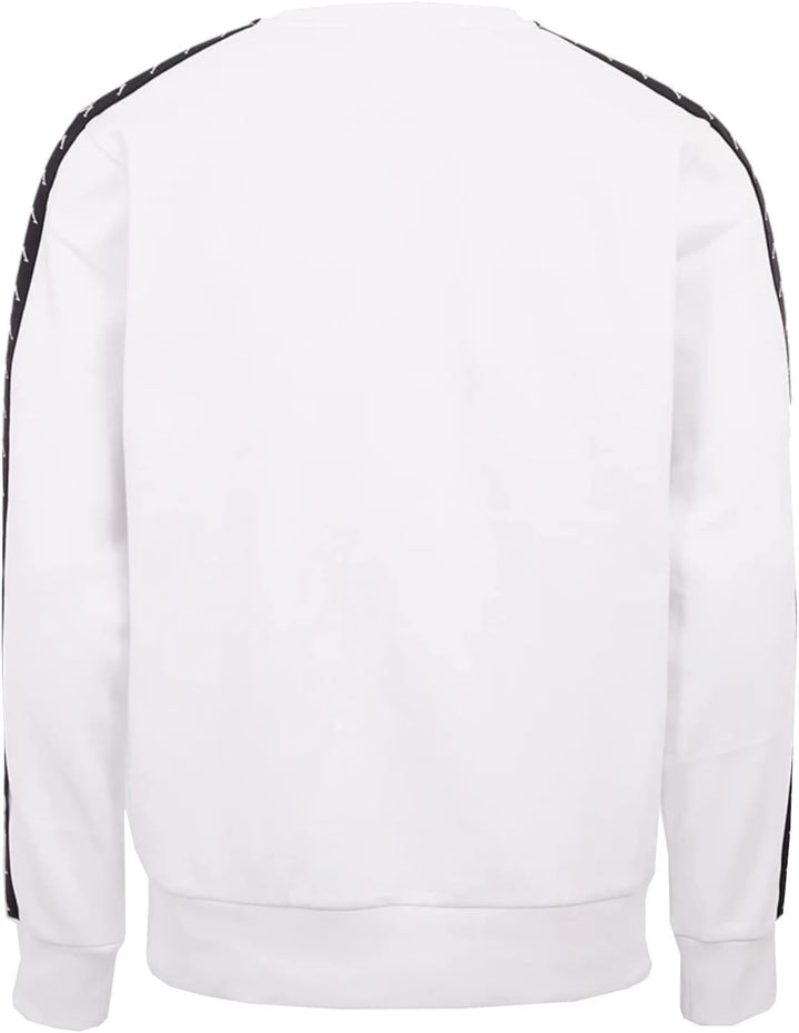Kappa Herren Kappa sweatshirt 17 11-0601-weiss, 17 11-0601-weiss