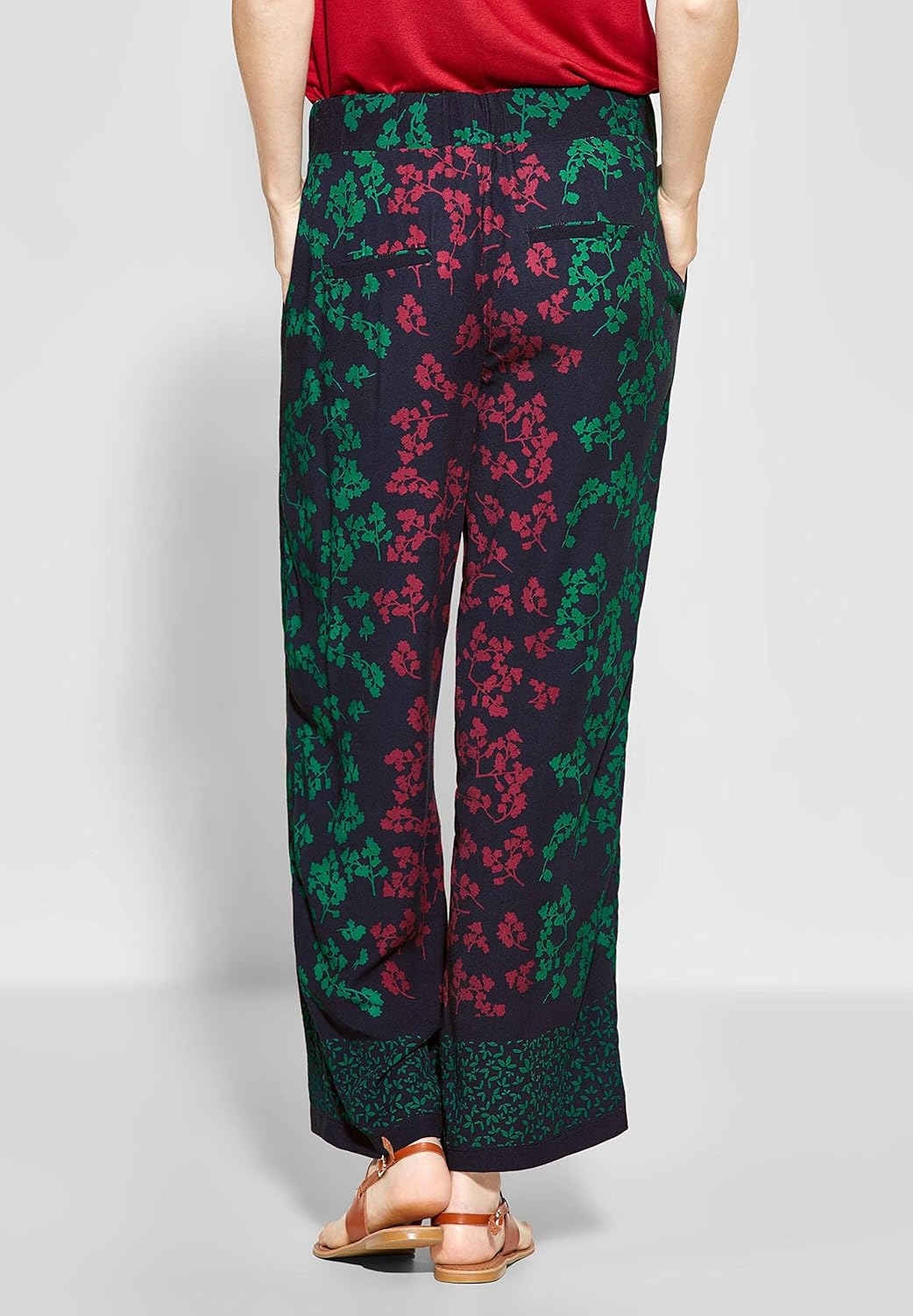 Street One Damen 372359 Hose, deep Blue, W24/L26(Herstellergrösse:36)