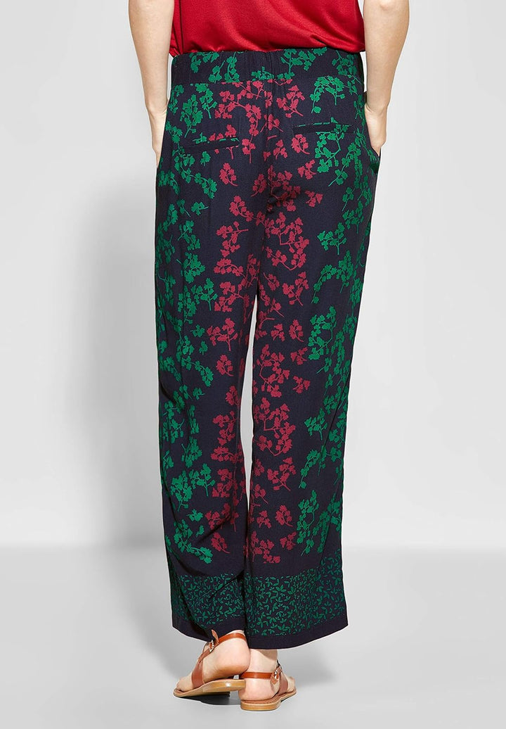 Street One Damen 372359 Hose, deep Blue, W24/L26(Herstellergrösse:36)