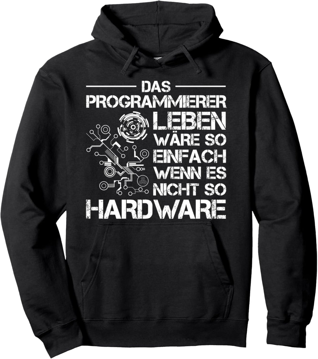 Lustiges Programmierer Informatik Hardware Nerd IT Geschenk Pullover Hoodie