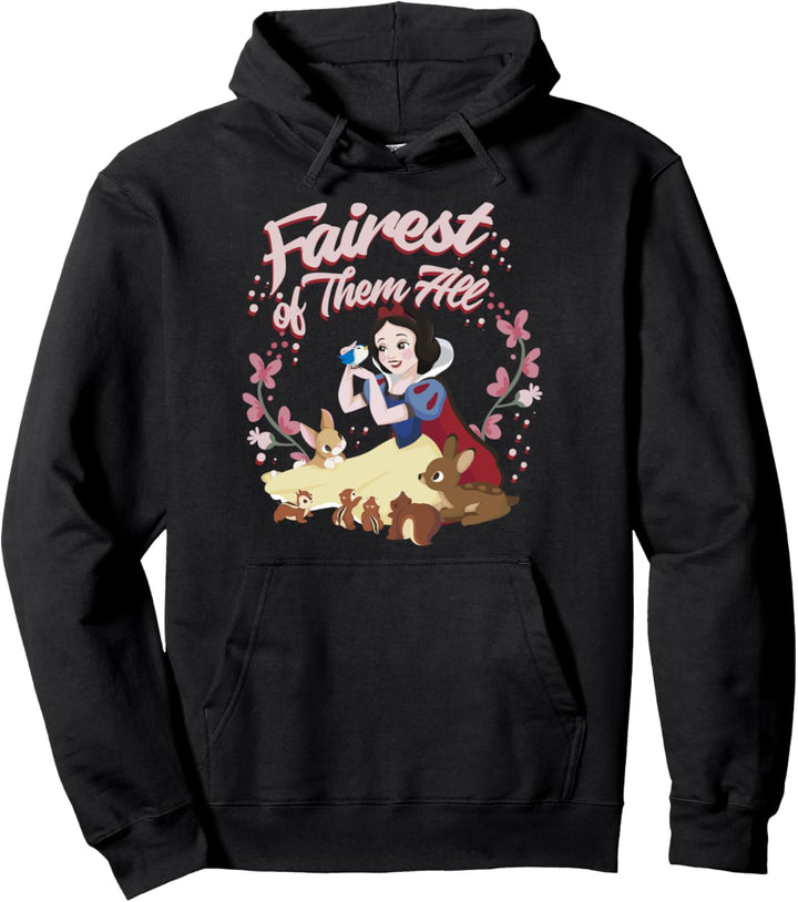 Disney Snow White Fairest Floral Wreath Pullover Hoodie