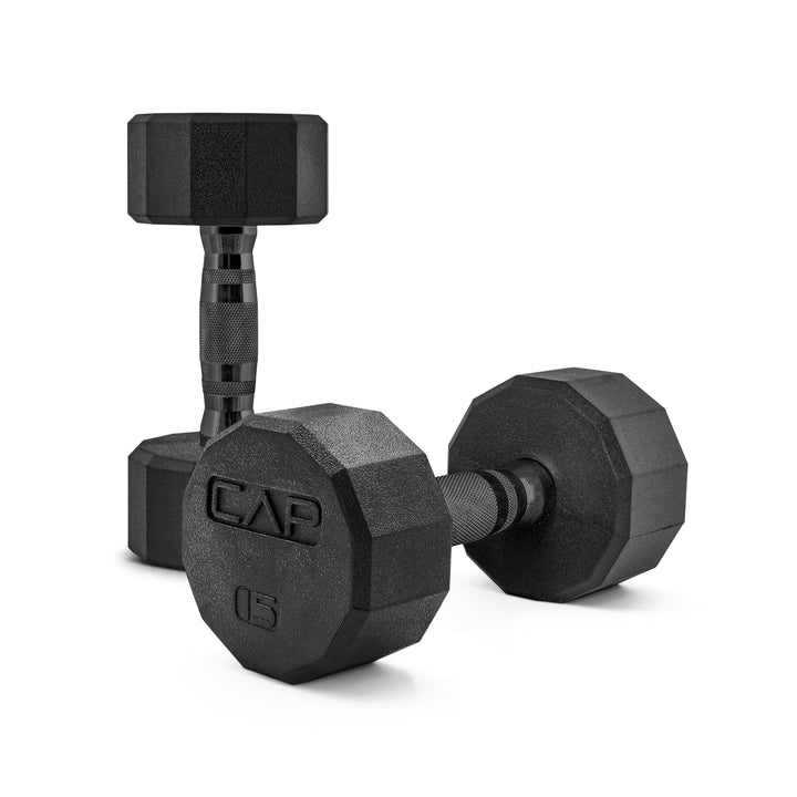 Cap Barbell PVC-beschichtete Hantel, 1 Stück. 5-Pound, Fitness 5-Pound
