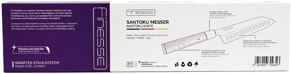 HAKOH Finesse Santoku Messer