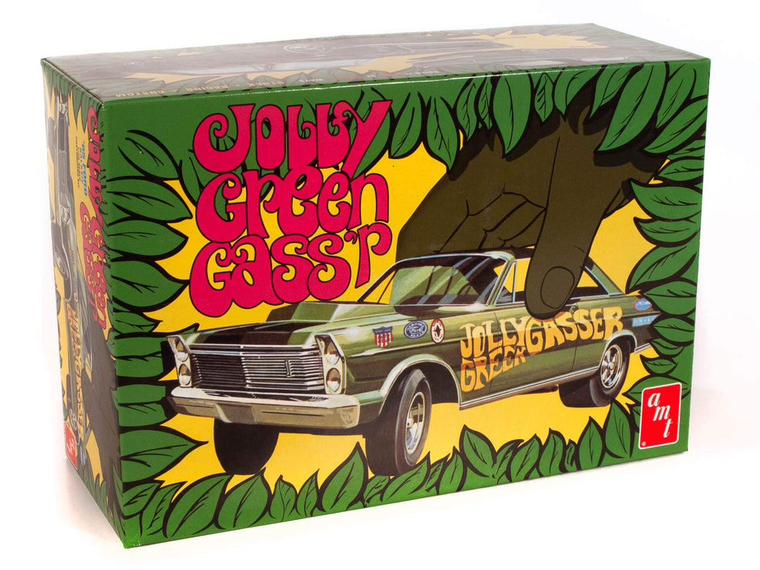 AMT 1965 Ford Galaxie Jolly Green Gasser Modellbausatz im Massstab 1:25 (AMT1192)
