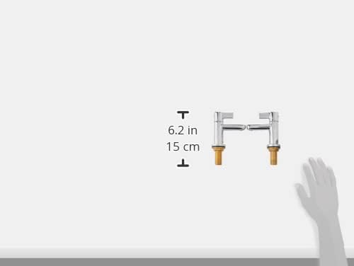 Bristan Waschbeckenarmatur, Messing, chrome, Basin Pillar, Basin Pillar