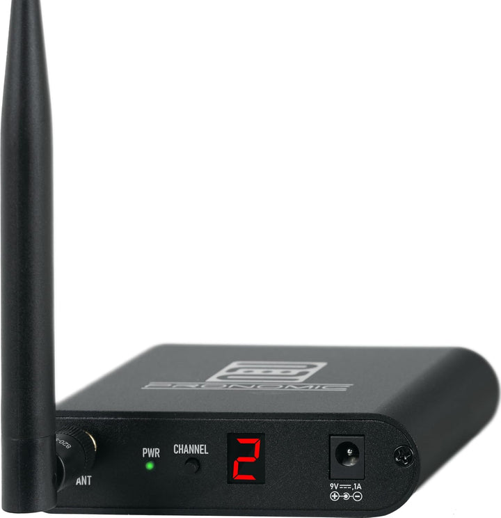 Pronomic SDT-40 Silent Disco V2 Sender - 863-865 MHz UHF Funkübertragung - bis 100 m Reichweite - St