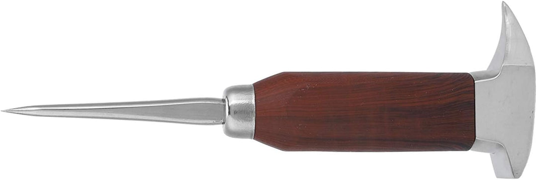Eispickel, Edelstahl-Eispickel mit Holzgriff, Barkeeper-Werkzeug, Eisbrecher mit Holzgriff, Eisahle,