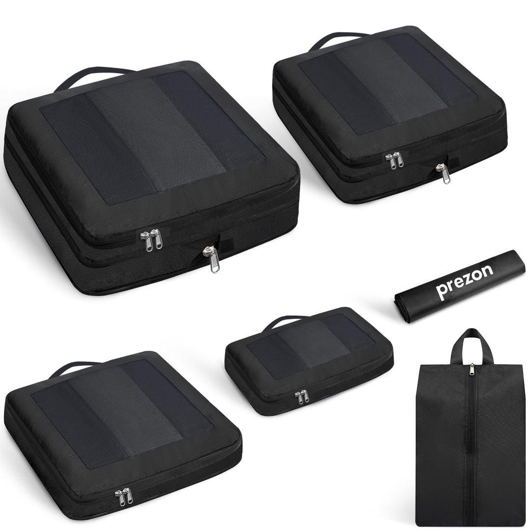 Kompressions-Packwürfel, Verbessertes Netzfenster, Sichtbar und Tragbar, Erweiterbare Reisegepäck-Or