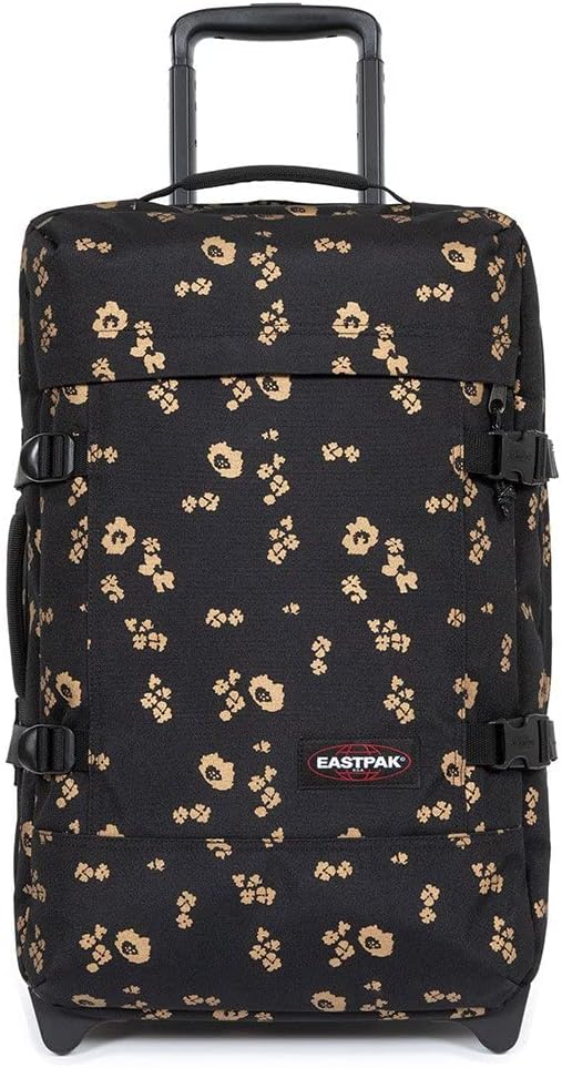 Eastpak TRANVERZ S Koffer, 51 cm, 42 L, Flower Shine Black (Schwarz), Flower Shine Black