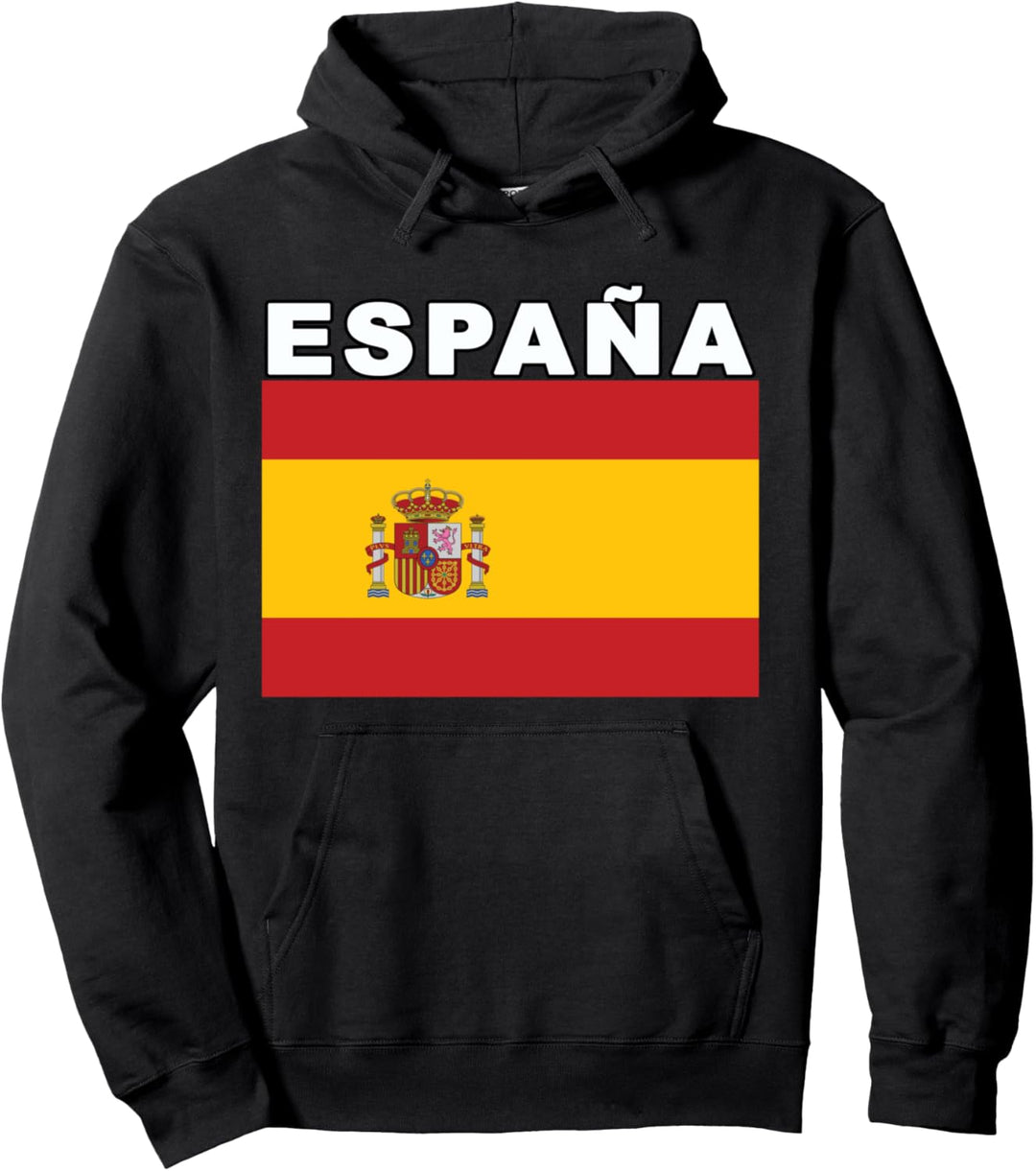 Spanische Nationale Espana-Flagge Pullover Hoodie