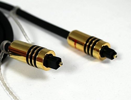 Oehlbach Hyper Profi Opto 50 - Erstklassiges optisches Digitalkabel mit Toslink-Steckern - Metallste