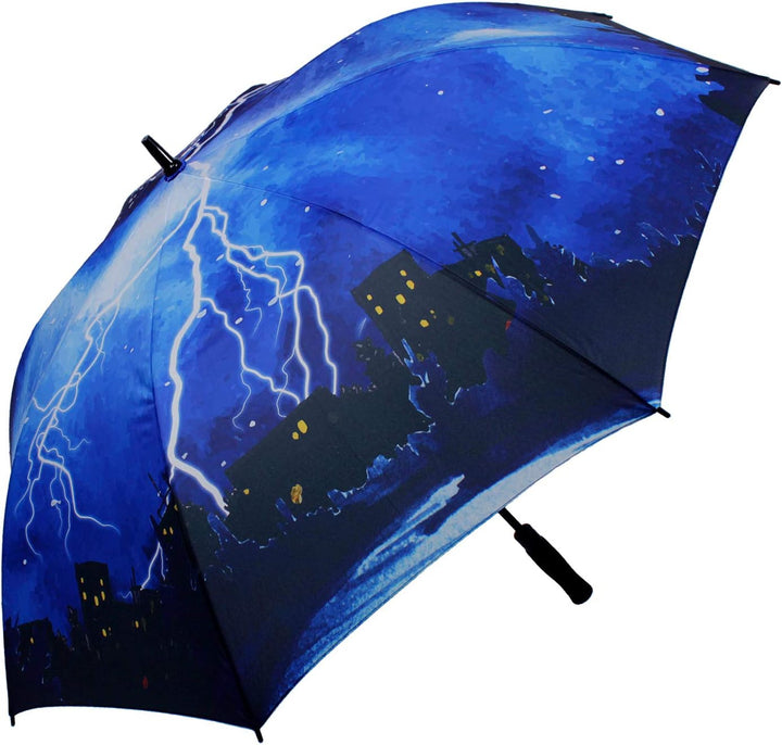 iX-brella Regenschirm Thunderstorm - Golfschirm Automatik Gewitter Golfschirm Automatik, Gewitter Go