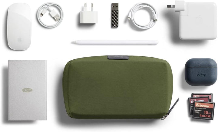 Bellroy Tech Kit, Etui mit Reissverschluss für Tech Accessoires (Akku, Ladegerät, Kabel, Kopfhörer)
