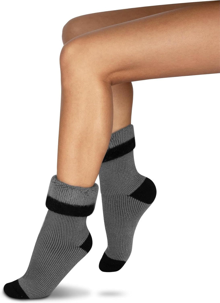 Polar Husky® 6 Paar Super Warme Thermo Socken! Vollplüsch/Perfekt geeignet für Stiefel Extrem/Hot/Gr