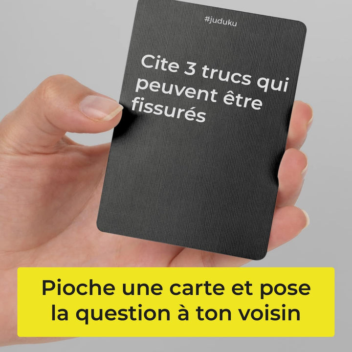 Jududuu Gesellschaftsspiel Das versteckte Gesicht Kartenspiel Hergestellt in Frankreich bereits mehr