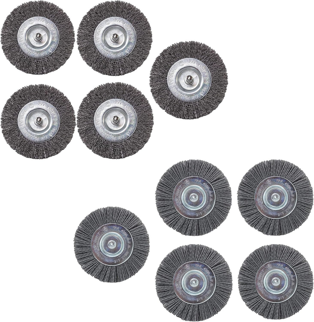 Fugenbürsten Nylon Metall Sets (Fugenbürste 2x Metall), Fugenbürste 2x Metall