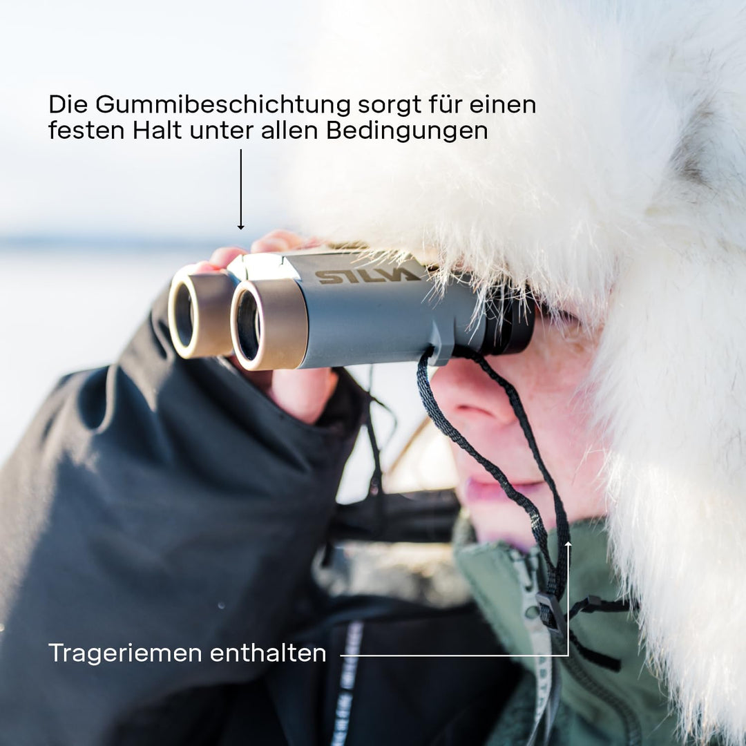 Silva kleines Fernglas Erwachsene & für Kinder - Scenic 8-8x25 Wasserfest - BAK4 - Faltbares Ferngla