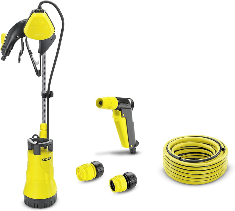 Kärcher Fasspumpe mit Zubehör BP 1 Barrel-Set & Giessstab schwarz Bundle mit Giessstab, Bundle mit G