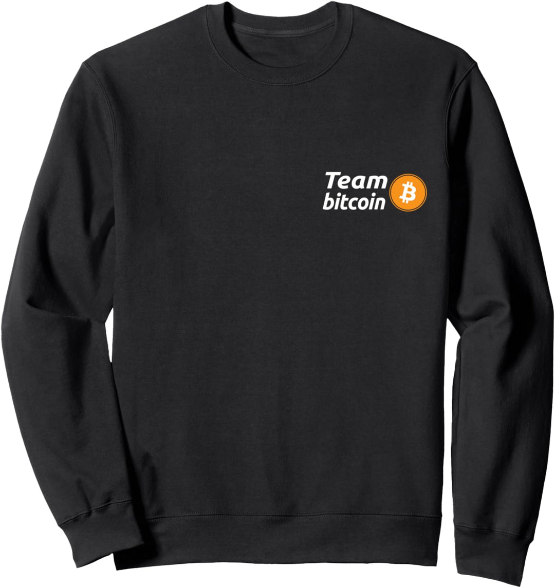 Team Bitcoin, Plan B, Logo, Krypto, Moon, Symbol, Freiheit Sweatshirt