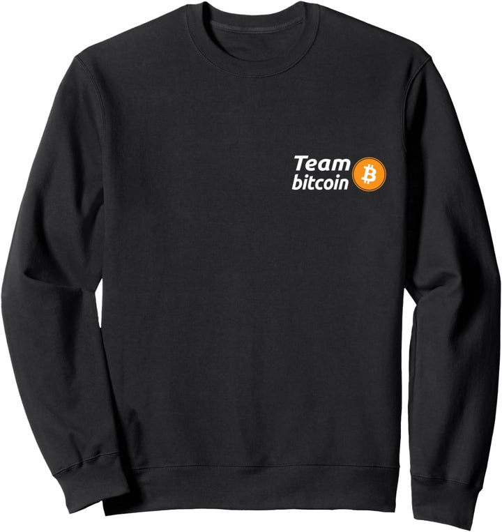 Team Bitcoin, Plan B, Logo, Krypto, Moon, Symbol, Freiheit Sweatshirt