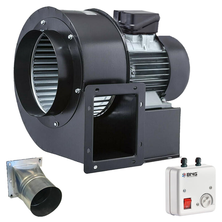 BVN VENTILATION SYSTEMS &amp; ELECTRICAL MOTORS TURBO Zentrifugal Radialventilator Radialgebläse 1800 m³