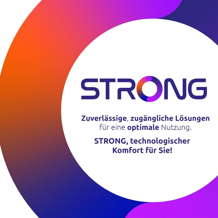 STRONG LEAP-S3 | Google TV-Box mit Android 11 | 4K UHD-Auflösung | Bluetooth-Sprachfernbedienung und