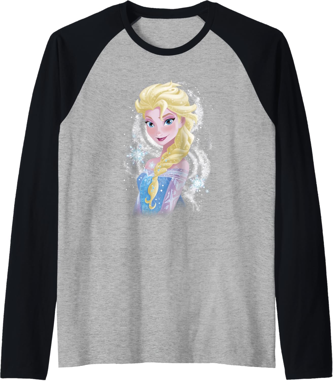 Disney Frozen Elsa Snowflake Swirls Raglan – techstudio.ch