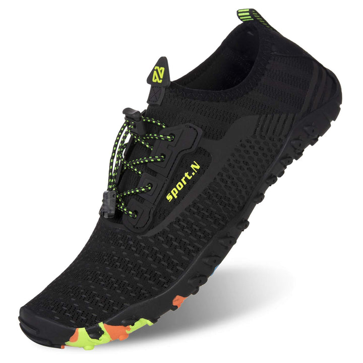IceUnicorn Strandschuhe Badeschuhe Damen Herren Schwimmschuhe Aquaschuhe Sommer Schnell Trocknend Su